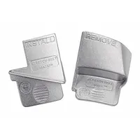 Steel belt installation tool set designed to slip stretch-fit belts on or off without damage. Includes a removal tool. Used in vehicle and equipment maintenance for installing or removing serpentine and accessory drive belts
