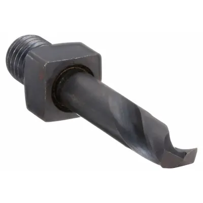 ROCKY MOUNTAIN TWIST Mata Bor Betis Berulir: 1/4", 2-1/8" Panjang Keseluruhan - Cobalt Threaded-Shank Drill Bits