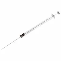 HAMILTON Chromatography Syringe: 10 ul Capacity - mL, Gastight, Borosilicate Glass, PTFE, Small RN (MPN 80011)