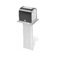 For low velocity applications Paddle fits 8 (203mm) minimum duct size Two electrical knock-outs allow connection from either end Brass, steel and aluminum
