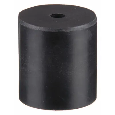 Penghenti Pintu Bumper: Dipasang di Pintu, 1 1/4 in Lebar, 1 1/4 in Tinggi Keseluruhan - Standard Door Stops