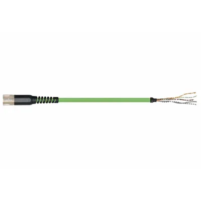 READYCABLE Feedback Cable: Basic Cable, 20 ft Lg, For Allen-Bradley - Allen-Bradley-Style Feedback Cable Cordsets