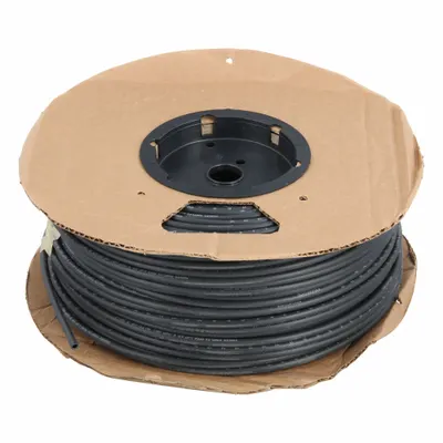 PARKER Pipa: Polietilena, Hitam, Diameter Luar 1/4 in, Diameter Dalam 11/64 in - Flame-Retardant Polyethylene Tubing