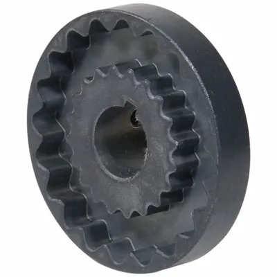 TB WOODS Flensa Kopling Selongsong TB WOOD'S: 3 Ukuran Kopling, 9.200 RPM Kecepatan Maks - Finished Bore Close-Coupled Flanges