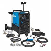 MILLER ELECTRIC Multiprocess Welder: Multimatic 235, DC, MIG/Stick/TIG Pack w/Running Gear (MPN 951847)