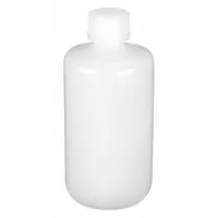 APPROVED VENDOR Reagent Bottle: HDPE, 8 fl oz, 250 mL, Natural, 24-415 mm Screw Closure Size, HDPE