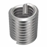 HELI-COIL Helical Insert: Tanged Tang Style, Free-Running, M14-2.00 Thread Size, Plain, Plain, 6 PK (MPN R1084-14)