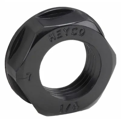 REIKU Mur Pengunci: 1/4 in Ukuran Nominal (MPN PAGMB-N00) - Lock Nuts for Continuous-Flex Corrugated Tubing