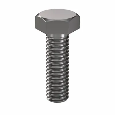 LINDSTROM Sekrup Kepala Hex: Baja, Kelas 8.8, Polos, M6, Metrik, 20 mm lg, Berulir Penuh - Class 8.8 Steel Hex Head Cap Screws