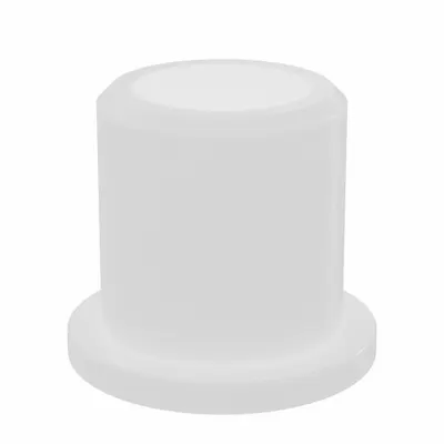 BUNTING BEARINGS Bantalan Lengan Berflensa: Nilon, Lubang 5/16 in, OD 7/16 in, Panjang Keseluruhan 1/2 in - General Purpose Plastic Flanged Sleeve Bearings