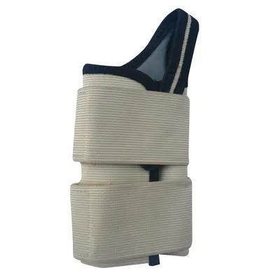 CONDOR Penyangga Pergelangan Tangan: Kiri, Ukuran Dukungan Ergonomic S, Cokelat - CONDOR Double Strap Wrist Support