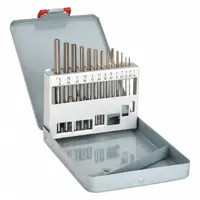 APPROVED VENDOR Chucking Reamer Set: 13 Pc, 1/16 in to 1/4 in Dia, Straight Flute (MPN 11V296)