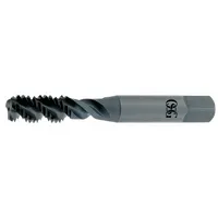 OSG Spiral Flute Tap: #12-24 UNC, 2B, 3 Flute, Bottoming Chamfer, High Speed Steel (MPN 2986800)