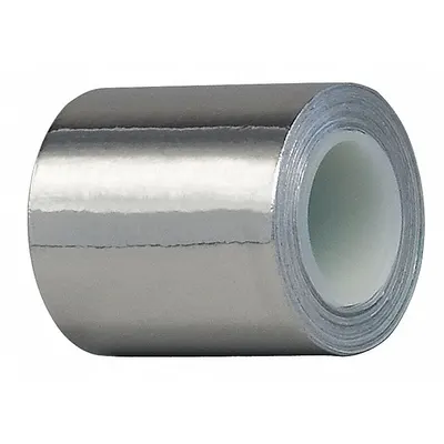 Selotip Foil TAPECASE: Lebar 2 in, Panjang 3 yd, Tebal 4 mil, Akrilik, Dalam/Luar Ruangan, Suhu Min -30°F - Corrosion-Resistant Foil Tape
