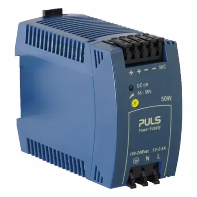 PULS DC Catu Daya: Rel DIN, 50 W Daya Keluaran - Terukur, 1,1 A Arus - Keluaran - DIN Rail Mount DC Power Supplies
