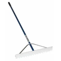 SEYMOUR MIDWEST Asphalt Lute: 30 in Blade Wd, Aluminum Head, Aluminum Handle, Straight Handle Type (MPN 56929GRA)