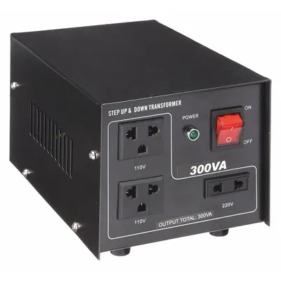 Konverter Tegangan Step Up/Step Down: 300 VA Peringkat Daya - International Voltage Converters