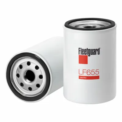 FLEETGUARD Filter Oli Otomotif: B143, LF655, Ukuran Ulir 3/4"-16, Tinggi Keseluruhan 6 in - Spin-On Oil Filters