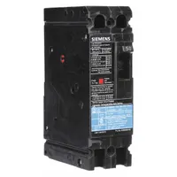 SIEMENS Molded Case Circuit Breaker: 50 A Amps, 10kA at 240V AC, Fixed, Load Side Lug, Any, ED2 (MPN ED22B050)