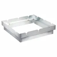 Roof Curb Adapter: 40 in Fan Base, 45 1/2 in Curb, Mfr Part #