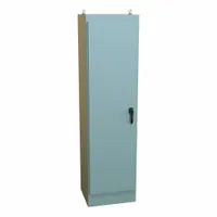 HAMMOND Electrical Enclosure: Steel, 90 in x 24 in x 20 in, NEMA 12, Solid Cover, Hinged (MPN 1418YW20)