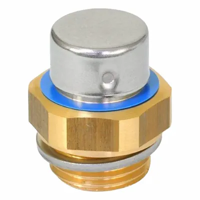 JW WINCO Filter Pernapasan: Filter 10 mikron, Kuningan, M14, Metrik - Filter Breather Vents