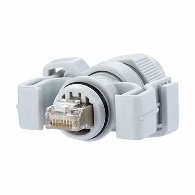 METZ CONNECT Steker: Cat6, Data/HDBaseT/Daya, 8 Kutub, Lurus, Kabel, Jantan Lurus - RJ45 Connector Assemblies with Punch-Down Connections