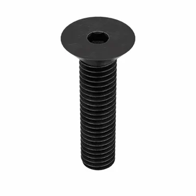 KERR LAKESIDE Sekrup Kepala Datar Soket: 7/16"-14 Ukuran Ulir, 1 1/2 in Panjang, Datar, Oksida Hitam - Flat Head Socket Cap Screws
