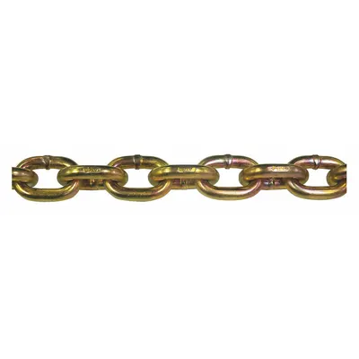 PEERLESS Rantai Lurus: 5/16 in Ukuran Perdagangan Rantai, Kelas Rantai 70, Baja Karbon - Grade-70 Load-Securing Chains