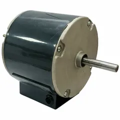 This replacement motor is designed for use in Dayton portable salamander electric heaters. It drives the fan that circulates heated air, making it suitable for temporary or supplemental heating in industrial and construction settings.