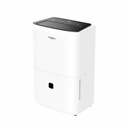 WHIRLPOOL Dehumidifier: WHHD501AW, Refrigeran Butir Rendah, R-32 - Office & Room Portable Dehumidifiers
