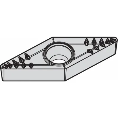 WIDIA Sisipan Pembubut Berlian: VBMT332MP - Diamond Indexable Turning Inserts