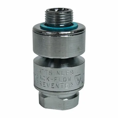 Watts Dual Check with Atmospheric Vent: LFNLF-9, 3/8 in Ukuran Pipa, MNPT x FNPT - Continuous Pressure Dual Check Backflow Preventers