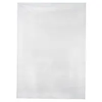 White vinyl replacement panel for privacy screens used in industrial or commercial enclosures. Designed to replace damaged or worn sections of privacy screens