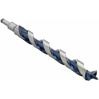 BOSCH Mata Bor Hibrida: 1 3/8 in Ukuran Mata Bor, 17 1/2 in Panjang Total, Tang Hex - Hybrid Spur & Ship Auger Drill Bits