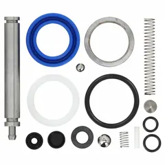 This repair kit is designed for use with Hein-Werner brand transmission jacks. It contains replacement components to service and restore lift equipment functionality. Compatible with manufacturer part number HW93718.