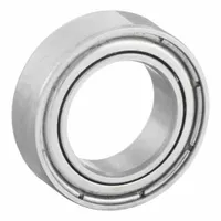 EZO Miniature Ball Bearing: MR106, Dbl Shield, 6 mm Bore, 10 mm OD, 3 mm Wd, Stainless Steel Ring (MPN SMR106ZZP6MC3SRL)
