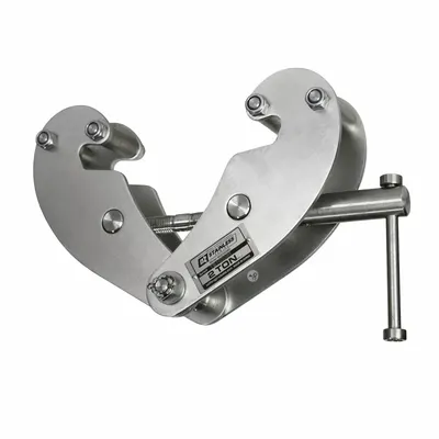 OZ LIFTING PRODUCTS Klem Angkat Balok: Klem Flensa Balok, Baja Tahan Karat 304 - Beam Lifting Clamps