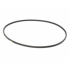 This drive belt transmits power from the motor to the mixing auger in frozen slushy machines. It is a replacement part for maintaining proper machine operation in commercial foodservice environments.