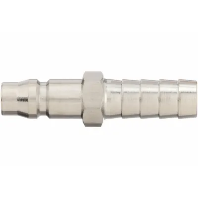 SPEEDAIRE Kopling Selang Cepat: 1/4 in Ukuran Badan, 3/8 in Ukuran Fitting Selang - Global-Style High-Flow Steel Quick-Connect Air Coupling Plugs