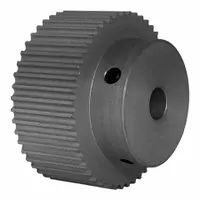 DAYTON Timing Pulley: Modified Curvilinear, Fixed, For GT Timing Belt Section, For 15 mm Belt Wd (MPN 48-3P15-6A4)