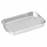 VOLLRATH Bake and Roast Pan with Drop Handles: Bake and Roast Pan with Drop Handles Pan, Aluminum (MPN 68257)