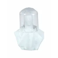 Clear hood component for Sentinel XL headgear systems. Provides a transparent barrier for personnel in controlled environments such as cleanrooms and pharmaceutical facilities. PK30 type, part number S-3112-30