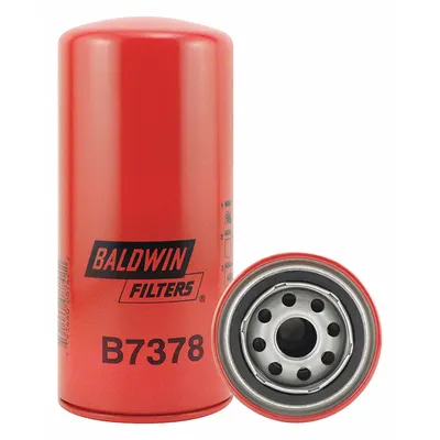 BALDWIN FILTERS Filter Oli: Ukuran Ulir M24-1.50, Tinggi Keseluruhan 8 1/8 in, Diameter Luar 3 11/16 in - Spin-On Oil Filters