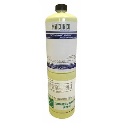 MACURCO Gas Kalibrasi: Udara, Sertifikat Analisis Disertakan, Silinder - Calibration Gases for Fixed Gas Detectors