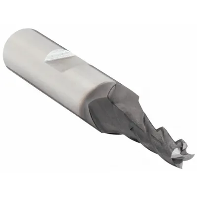 CLEVELAND Square End Mill: Baja Kecepatan Tinggi, Dilapisi TiCN, 4 Flute, 3/16" Dia Penggilingan - General Purpose High-Speed Steel Square End Mills