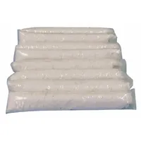 This PTFE injectable packing is white and sold in a 10-pack. It is FDA-compliant and suitable for a pH range of 0 to 14. Used to seal valve stems, pump shafts, and other rotating or reciprocating equipment in industrial applications