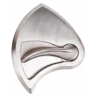 This SARGENT mechanical exit device trim is a ligature-resistant lever trim designed for use with lever-style exit devices. It is ADA compliant and features a dark gray finish. Typical applications include institutional settings where tamper-resistant egress is required