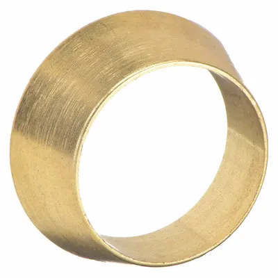 PARKER Ferrule Perlengkapan Kompresi: Ukuran OD 1/2 in, Kompresi - Double-Ferrule Brass Compression Fittings