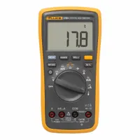 FLUKE Digital Multimeter: Avg, CAT III 600V, 1,000 V Max AC Volt Measurement, IP40 (MPN FLUKE-17B+ ESP)